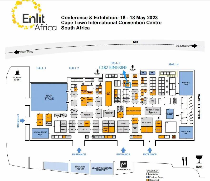 Visit KINGSINE At Exhibition: Enlit Africa 2023