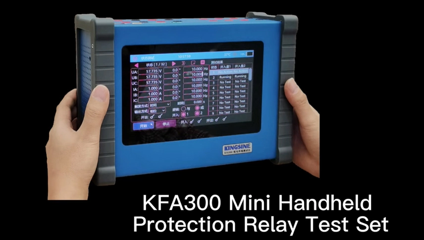 Mini probador de relé de protección de mano KFA300