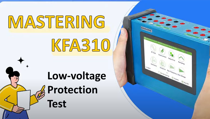 Mastering KFA310: Prueba de protección de baja tensión