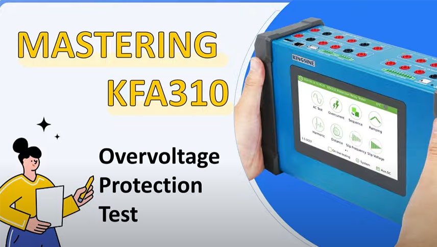 Mastering KFA310: Prueba de protección de sobretensión